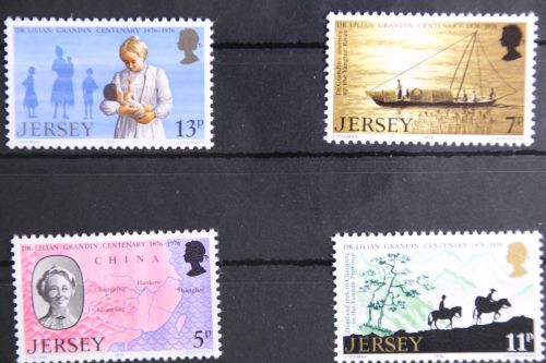 Großbritannien Jersey 153-156 postfrisch Schifffahrt #FU800