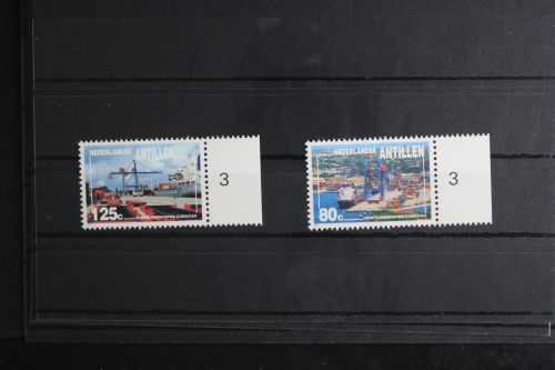 Niederländische Antillen 752-753 postfrisch Schifffahrt #FU911