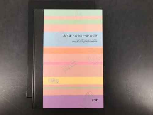 Norwegen Jahrbuch 2003 kpl. postfrisch mit Kassette #HC252