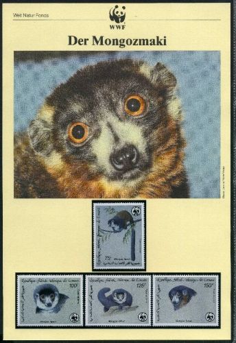 Komoren 1987 WWF Mongozmaki #GI397