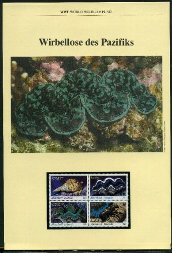 Marshall Inseln 1986 WWF Wirbellose #GI400
