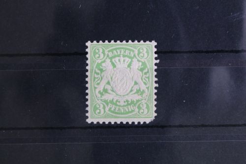 Bayern 47 postfrisch Zahnfehler Ecke unten rechts #GH759