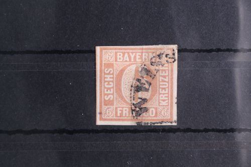 Bayern 4 Typ I gestempelt