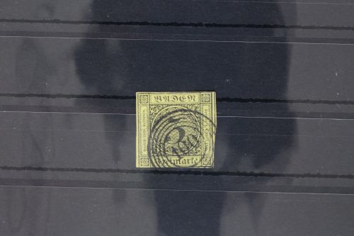 Baden 2 gestempelt N5 100, unten berührt #GH928