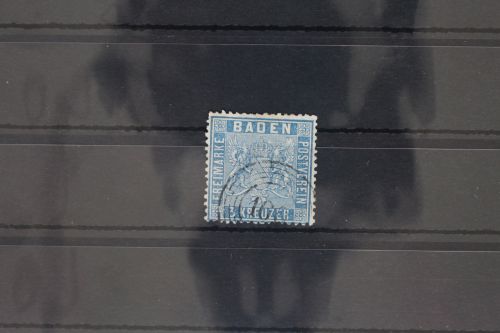 Baden 10 gestempelt