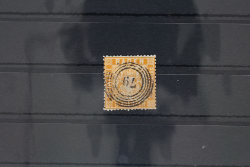 Baden 11 gestempelt