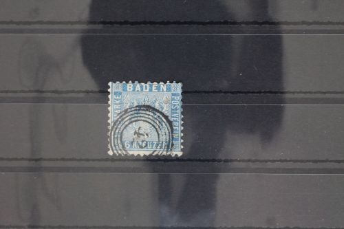 Baden 14 gestempelt