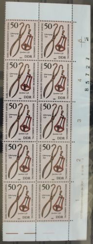 DDR 2644 postfrisch als Kleinbogen #GF385