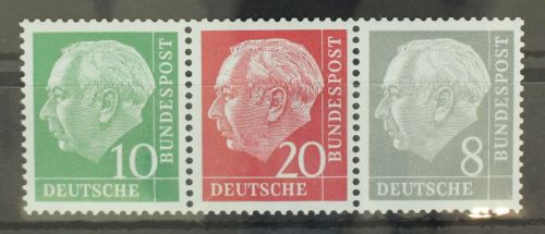 BRD Zd W 22 Y II postfrisch ungefaltet #GF913