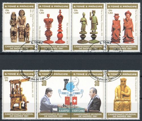 Sao Tome e Principe 703-710 gestempelt