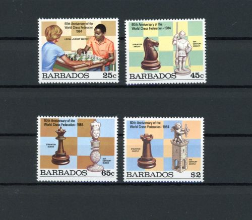 Barbados 609-612 postfrisch