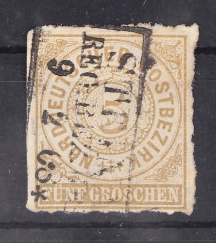 Norddeutscher Bund 6 gestempelt #GA246