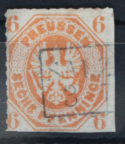 Preußen 15 gestempelt