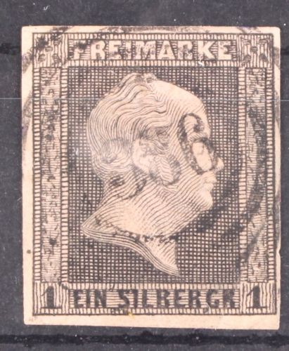 Preußen 2 gestempelt N4 386 Erfurt, breitrandig #GA399