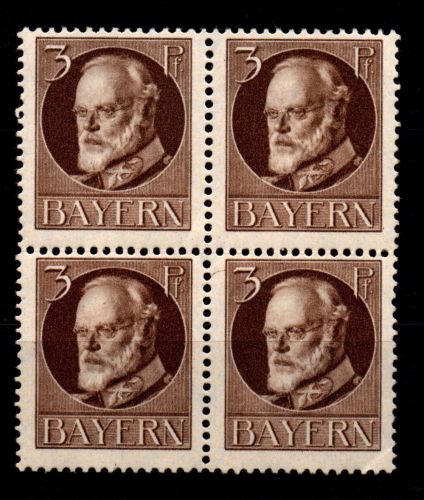 Bayern 94 Typ I postfrisch Viererblock #GL335
