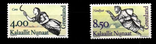 Grönland 252-253 postfrisch Schifffahrt #FU654