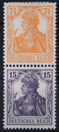 Deutsches Reich Zd S8 mit Falz #FW113