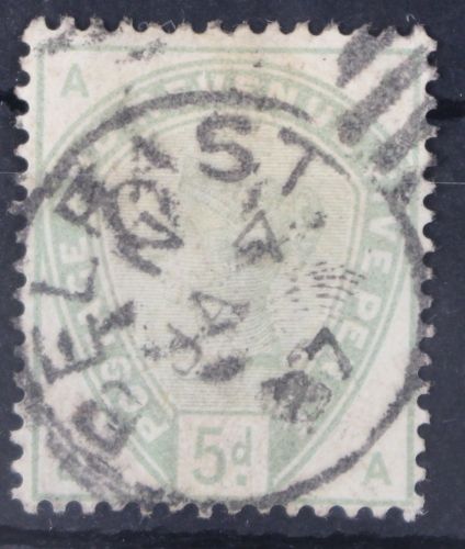 Großbritannien 78 gestempelt #FW226