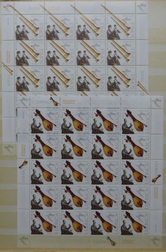 Kroatien 1131-1132 postfrisch als Bogen #FW234