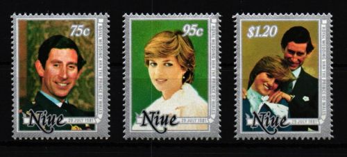 Niue 421-423 postfrisch #GF032