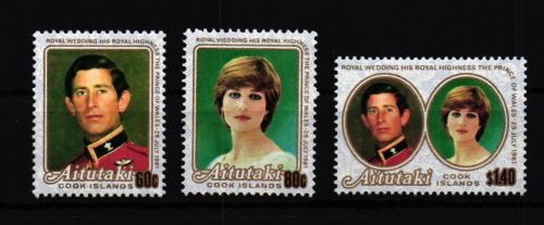 Aitutaki 406-408 postfrisch
