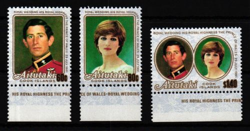 Aitutaki 406-408 postfrisch #GF050
