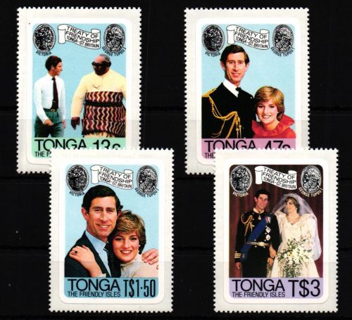 Tonga 786-789 postfrisch #GF057