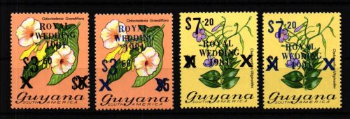 Guyana 616 a, b-617 a, b postfrisch