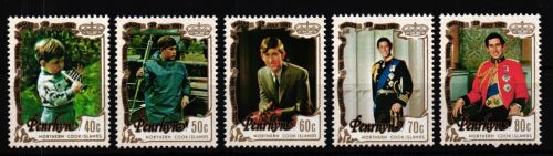 Penrhyn 222-226 postfrisch