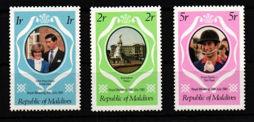 Malediven 928-930 postfrisch