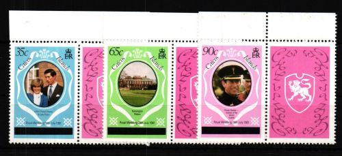 Turks und Caicos 542-544 postfrisch