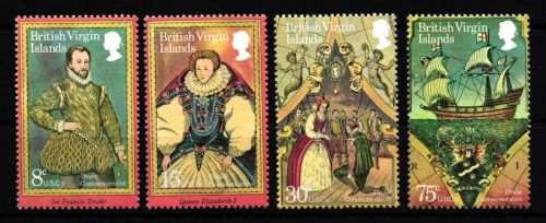 Jungferninseln 393-396 postfrisch #GB959