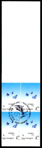 Bosnien und Herzegowina MH 301 Cept 2003 Ersttagssonderstempel #JS151