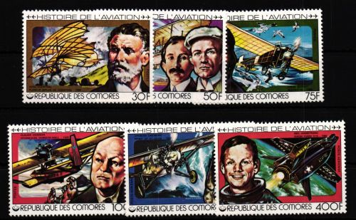 Komoren 429-434 postfrisch Flugzeug #GF443