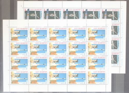 San Marino 1465-1466 postfrisch als Kleinbogensatz #GK820