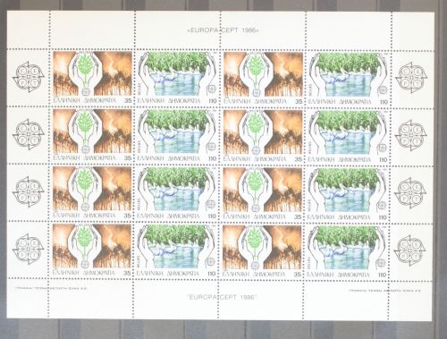 Griechenland 1630-1631 postfrisch als Kleinbogen #GK827
