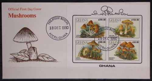 Ghana Block 165 gestempelt