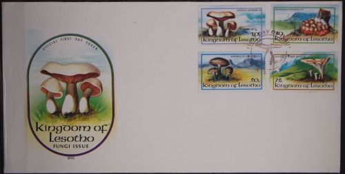 Lesotho 411-414 gestempelt