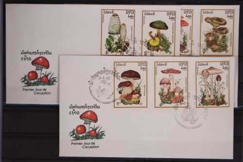 Laos 828-834 gestempelt