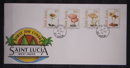 St. Lucia 948-951 gestempelt