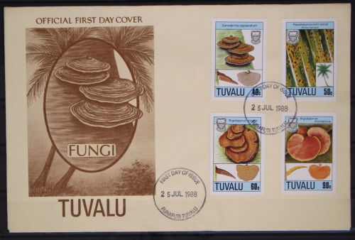 Tuvalu 518-521 gestempelt