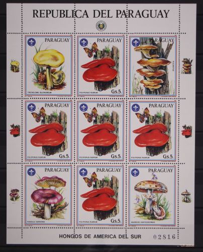 Paraguay Kleinbogen 3956 postfrisch