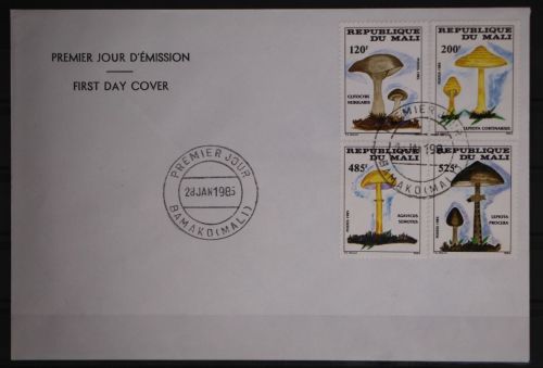 Mali 1038-1041 gestempelt als FDC #GC004