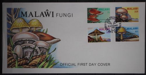 Malawi 441-444 gestempelt als FDC / Pilze #GC068