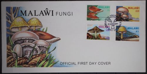 Malawi 441-444 gestempelt als FDC / Pilze #GC071