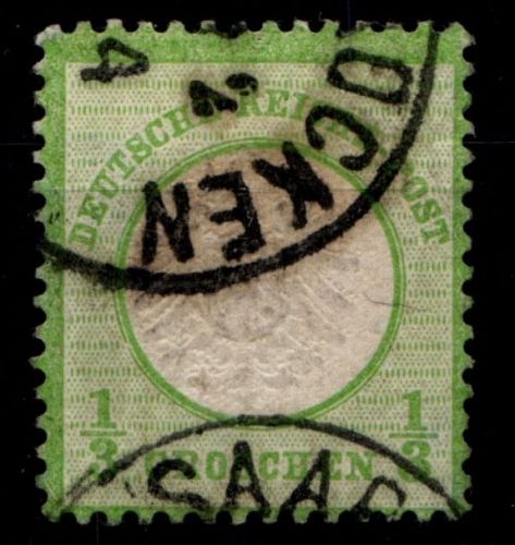 Deutsches Reich 17a gestempelt tadellos gezähnt #GN771