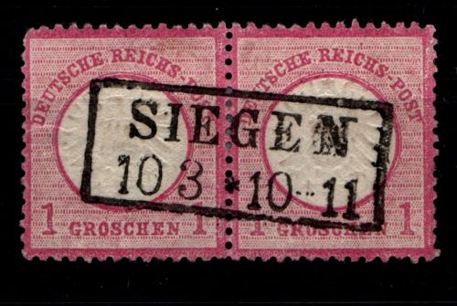 Deutsches Reich 19 gestempelt