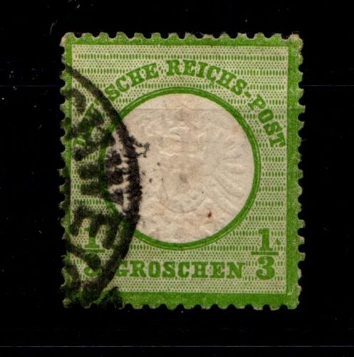 Deutsches Reich 17a gestempelt tiefst gepr. Anka und Sommer BPP #GN921