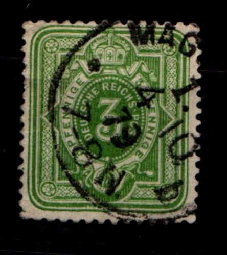 Deutsches Reich 31b gestempelt gepr. Wiegand BPP #GO136