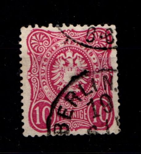 Deutsches Reich 33a gestempelt Typenprüfung #GO266